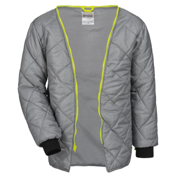 23528 bild 03 detail safestyle warnschutzparka 1 safestyle® gelb/marine , EN ISO 20471/3, EN 343 KL.3/3 atmungsaktiv