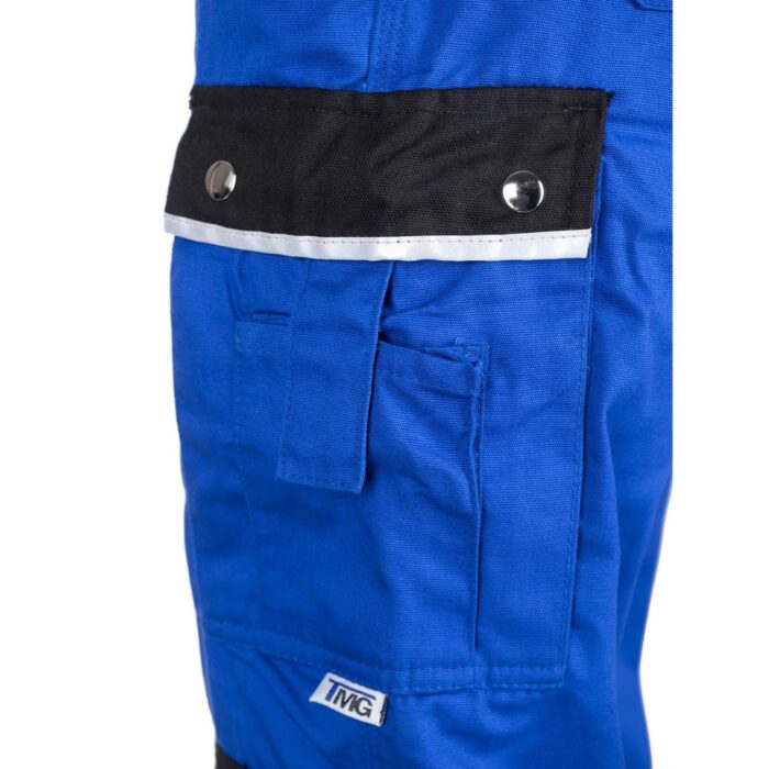 Arbeitslatzhose blau-schwarz – Bild 5