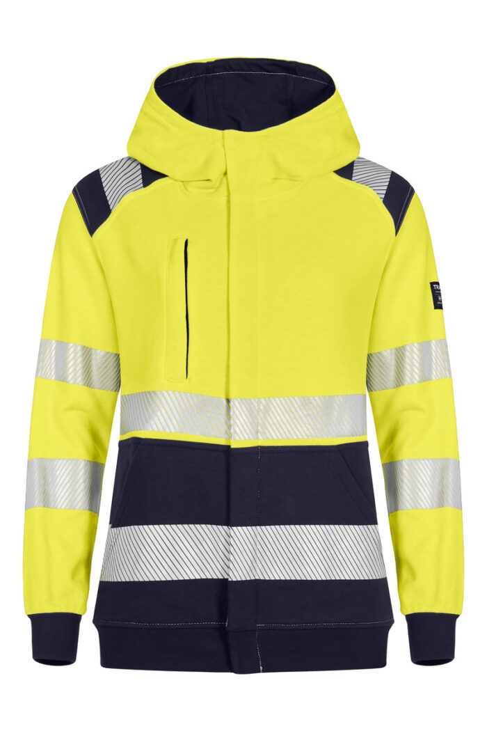 Hi-Vis flammhemmende Jacke in gelb/marine jetzt bei Riethmüller Arbeitsschutz