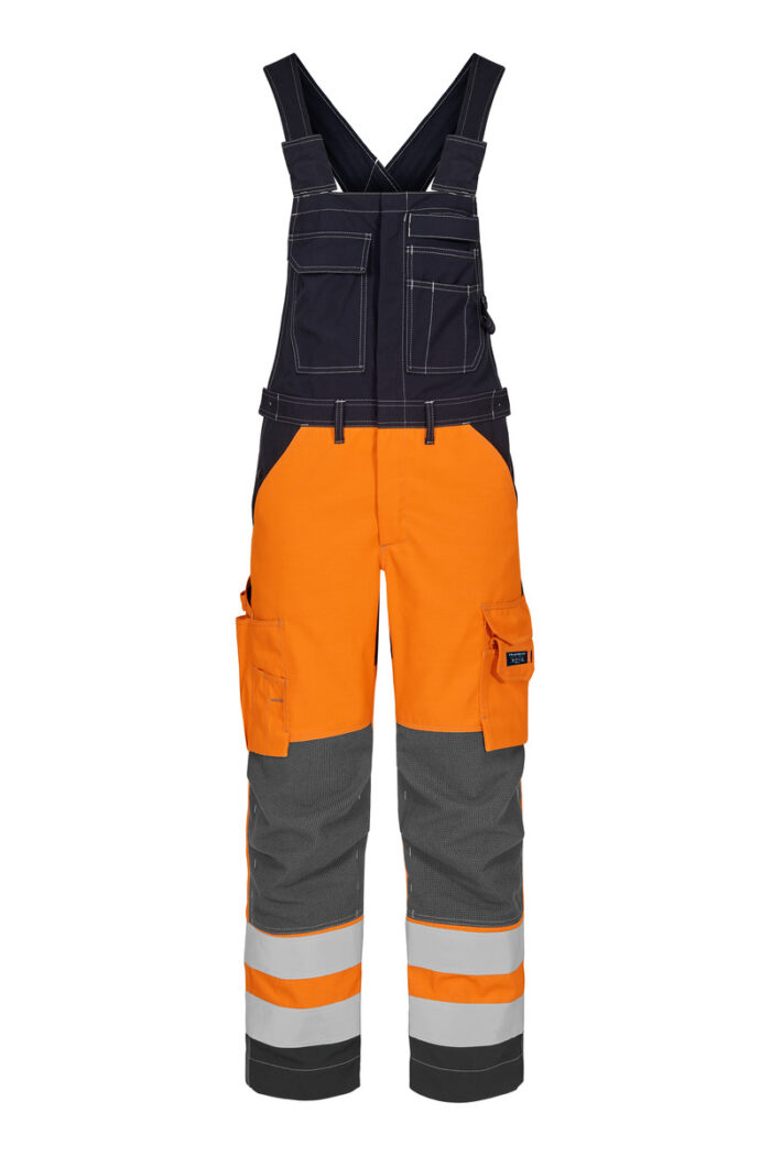 Hi-Vis Schutzhose flammhemmend in orange/marine jetzt bei Riethmüller Arbeitsschutz