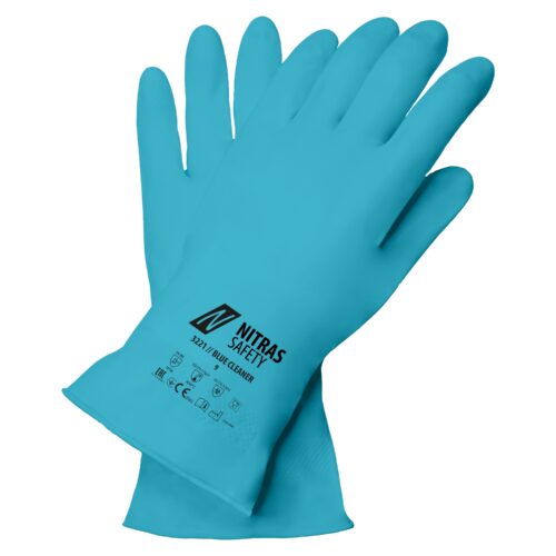 Chemikalienschutzhandschuh BLUE CLEANER 3221