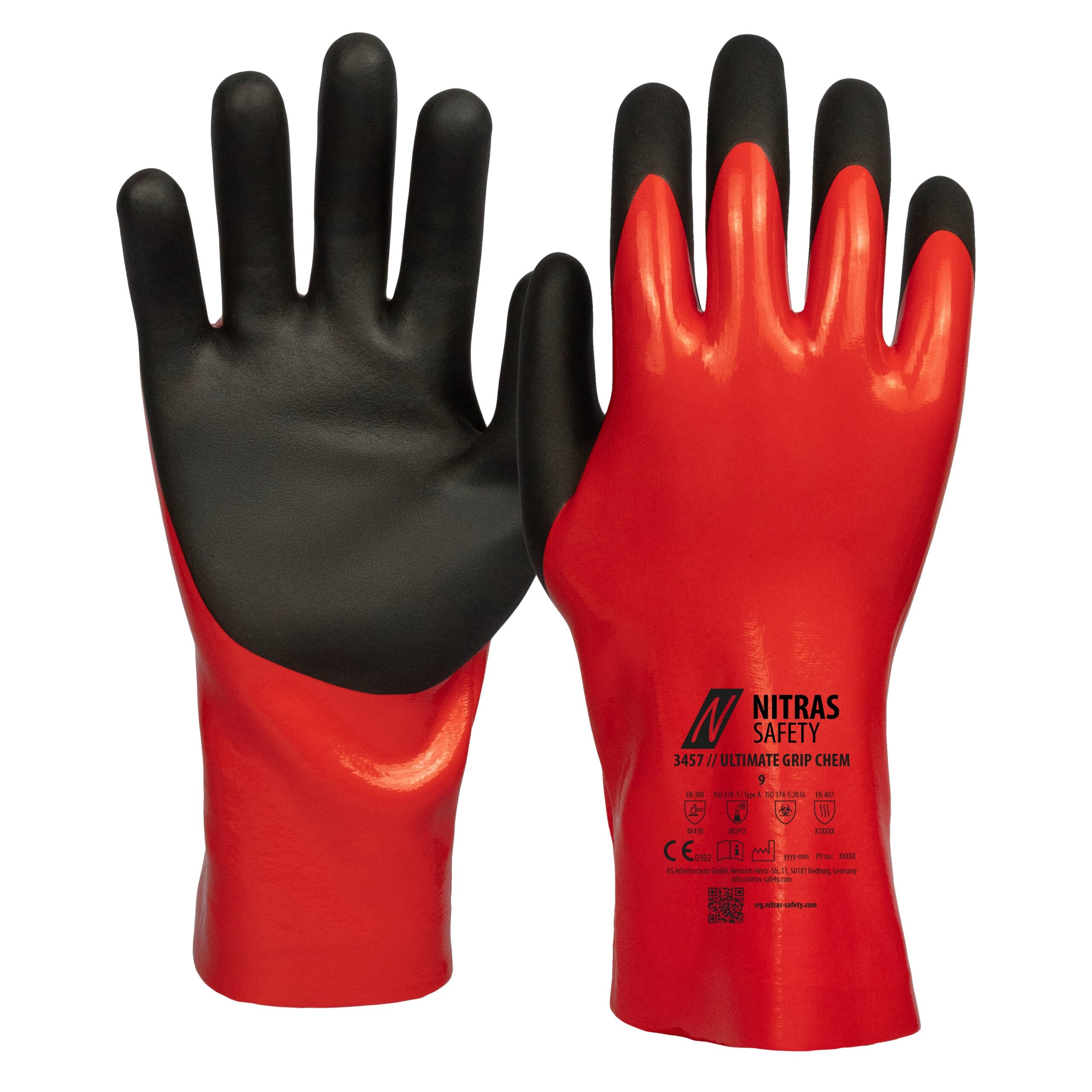 Chemikalienschutzhandschuh ULTIMATE GRIP CHEM 3457 Chemikalienschutzhandschuh ULTIMATE GRIP CHEM 3457