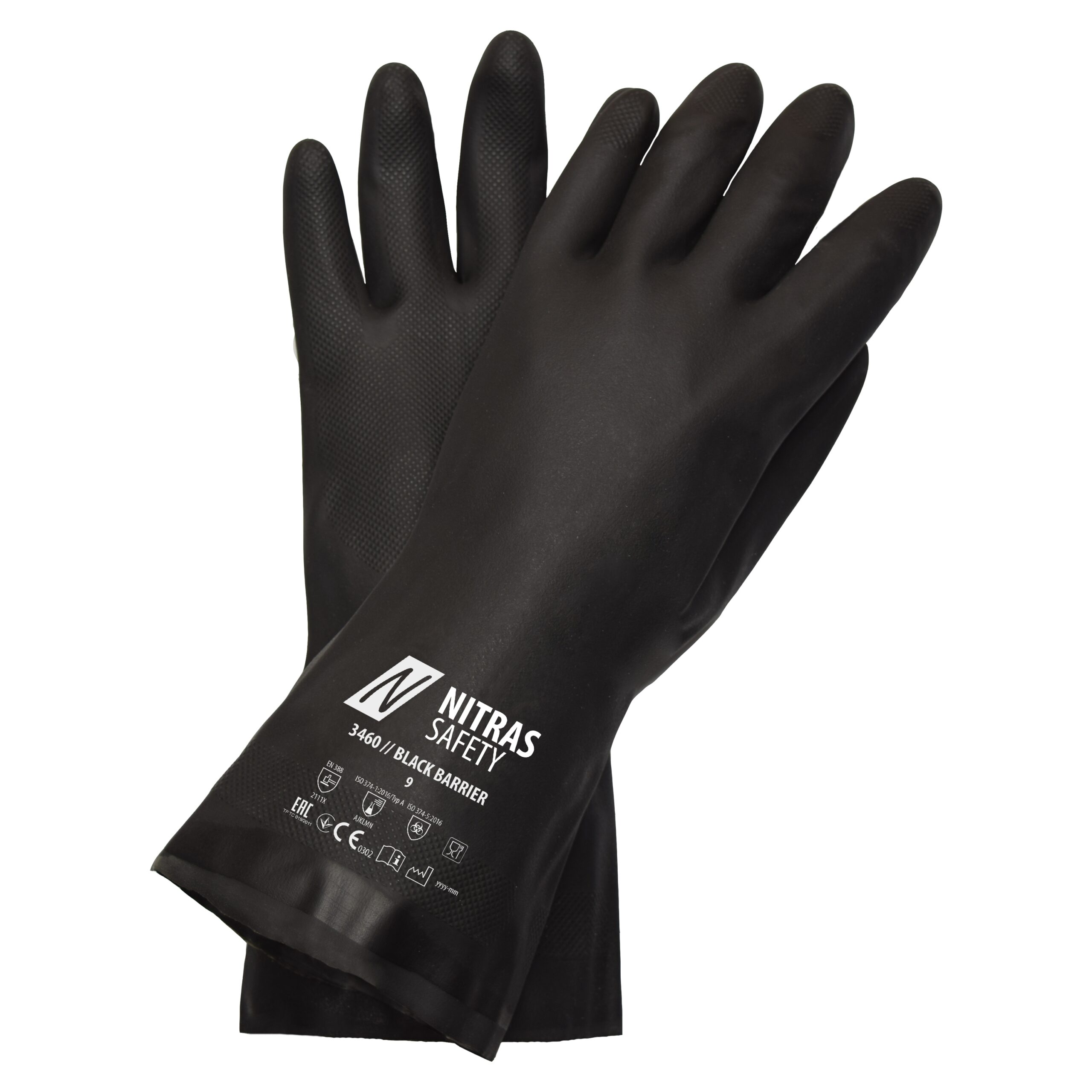 Chemikalienschutzhandschuh BLACK BARRIER 3460 Chemikalienschutzhandschuh BLACK BARRIER 3460