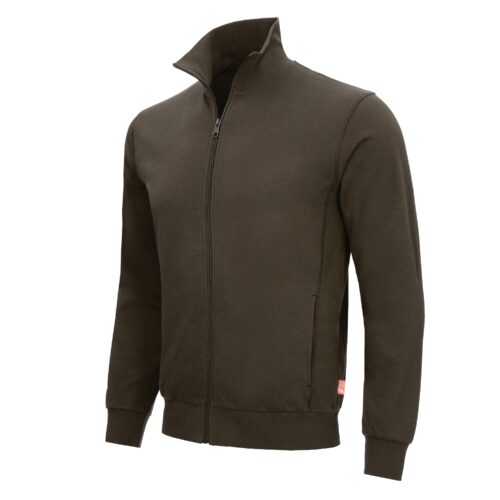 Sweatjacke MOTION TEX LIGHT 7020 – braun / uni