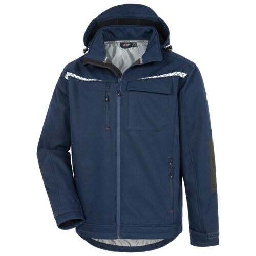 Softshelljacke MOTION TEX PLUS 7183 – marineblau / uni