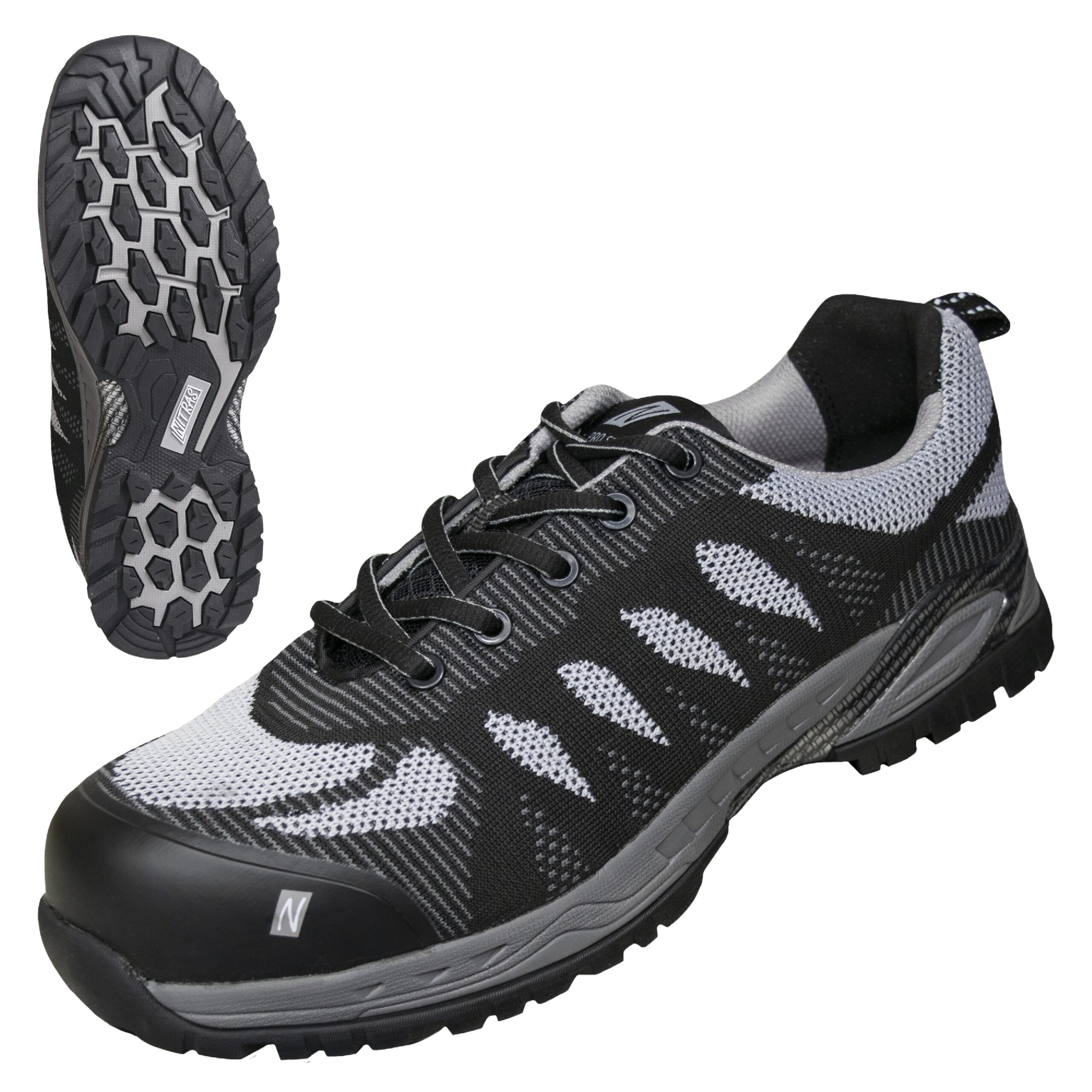 Sicherheitshalbschuh PRO STEP S1 7413 Sicherheitshalbschuh PRO STEP S1 7413 – schwarz / grau