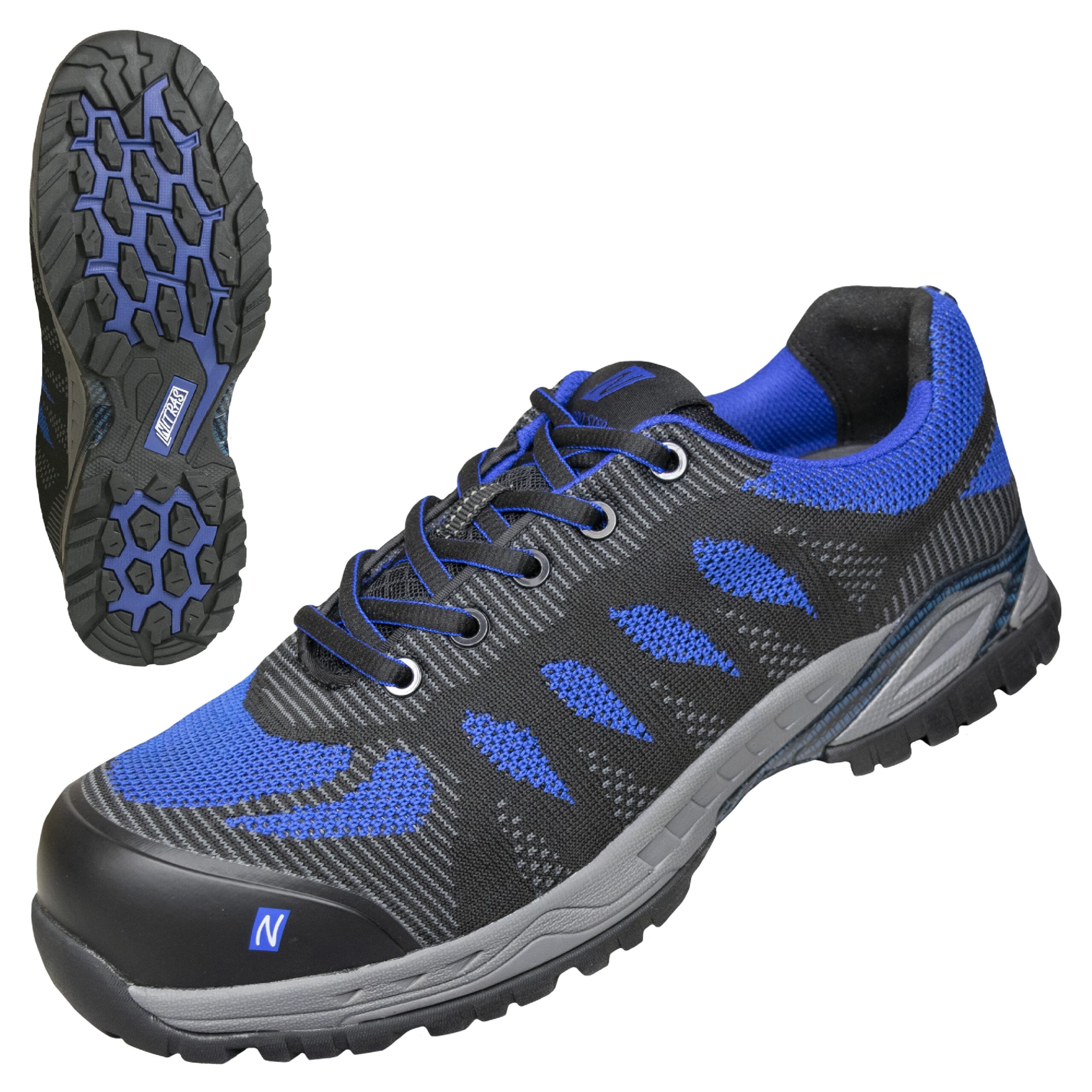 Sicherheitshalbschuh PRO STEP S1 7413 – schwarz / blau