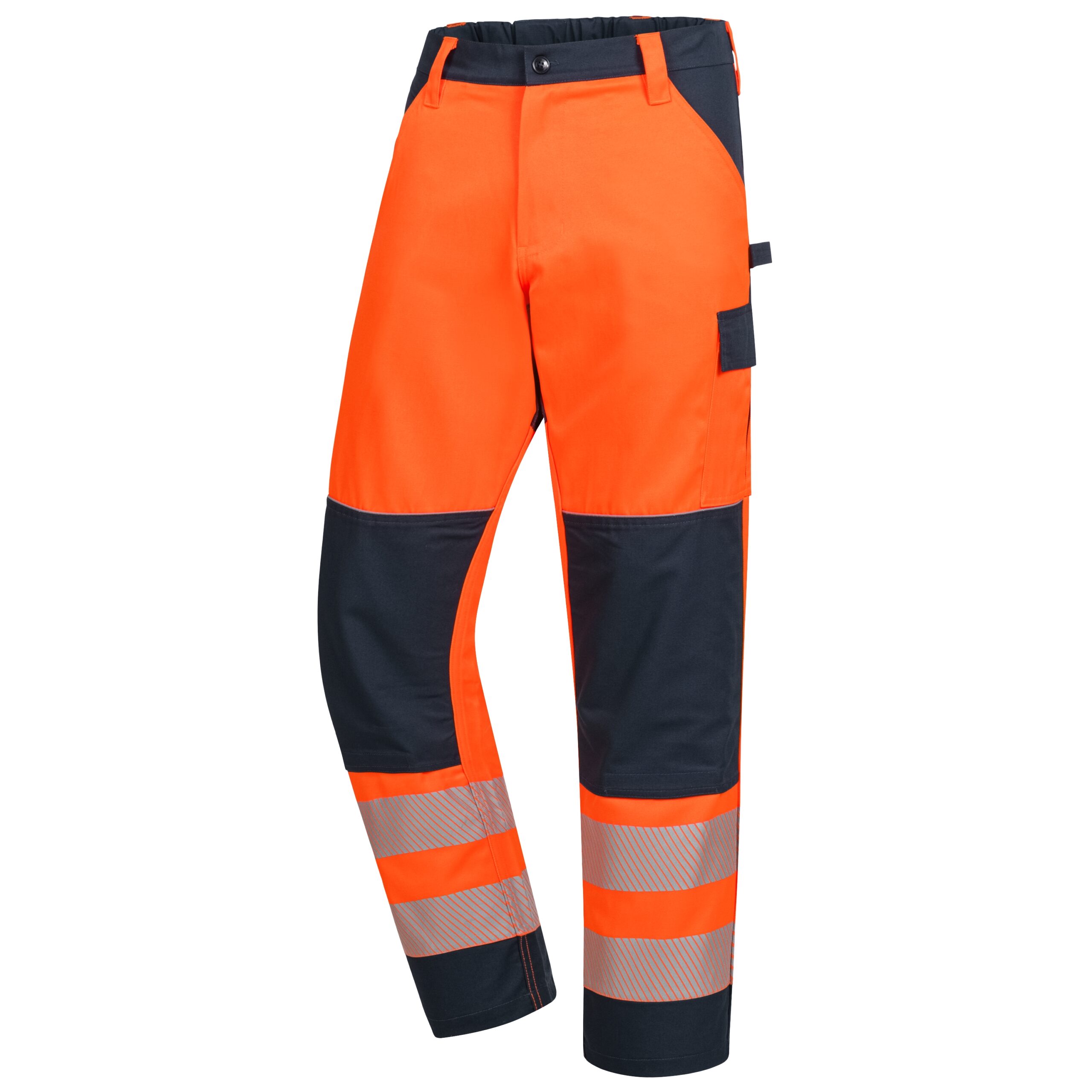 Lange Arbeitshose MOTION TEX VIZ 7571 Lange Arbeitshose MOTION TEX VIZ 7571 – neonorange / marineblau