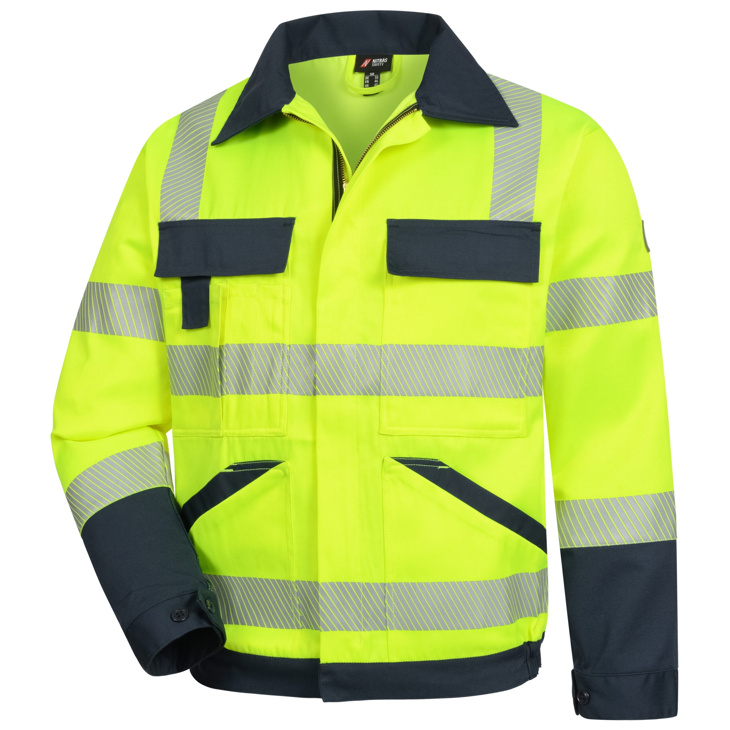 Arbeitsjacke MOTION TEX VIZ 7573 Arbeitsjacke MOTION TEX VIZ 7573 – neongelb / marineblau