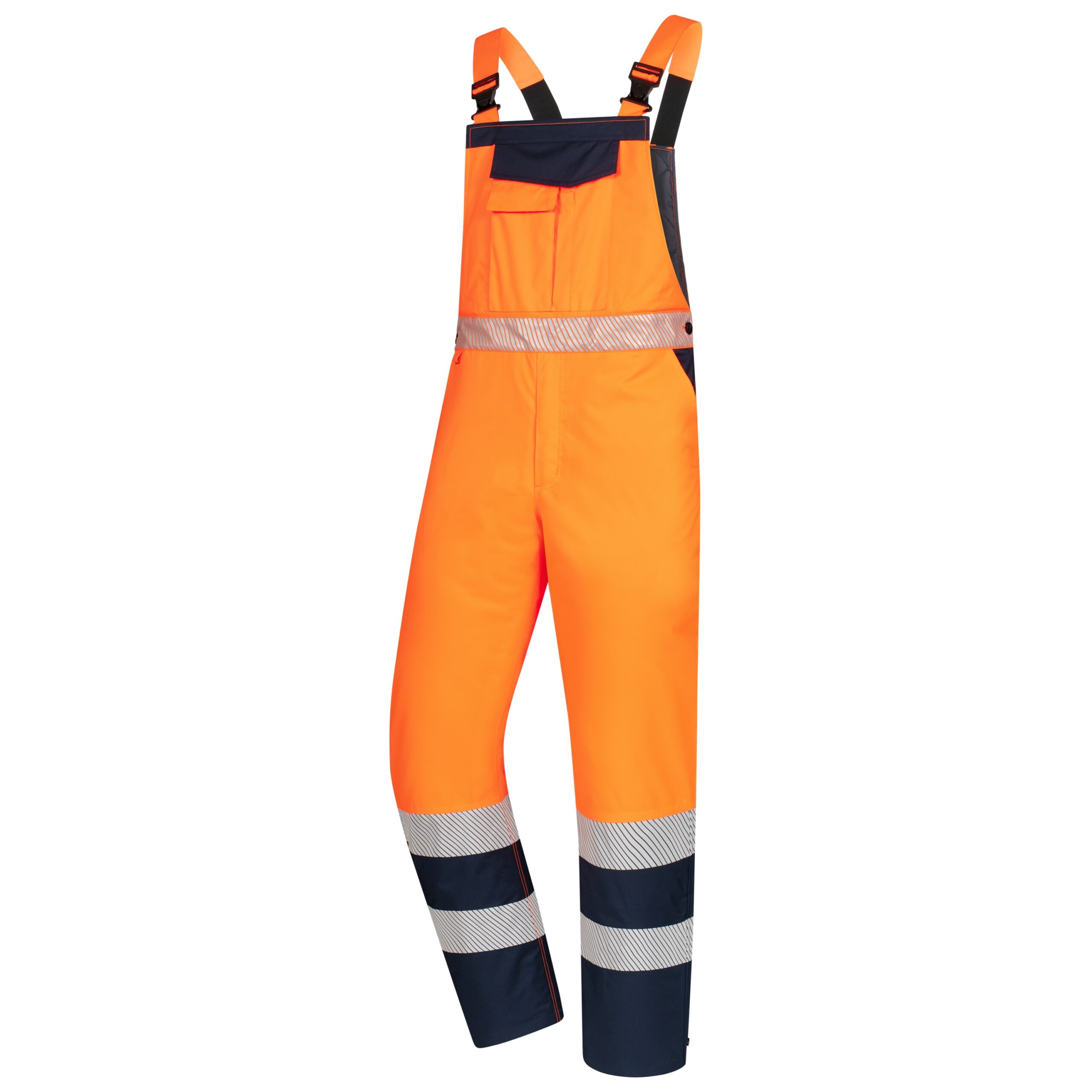 Winterlatzhose MOTION TEX VIZ PLUS 7581 Winterlatzhose MOTION TEX VIZ PLUS 7581 – neonorange / marineblau