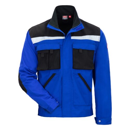 Arbeitsjacke MOTION TEX PLUS 7651 – königsblau / schwarz