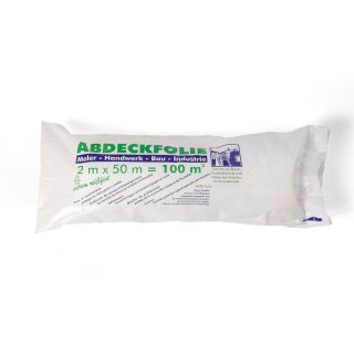 HDPE-Abdeckfolie 2 × 50 m