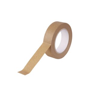 Kreppband 80 °C Braun