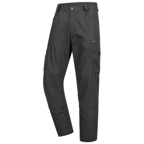 Lange Arbeitshose MOTION TEX PLUS STRETCH in schwarz mit 2-Wege-Stretch-Einsätzen an den Belastungszonen