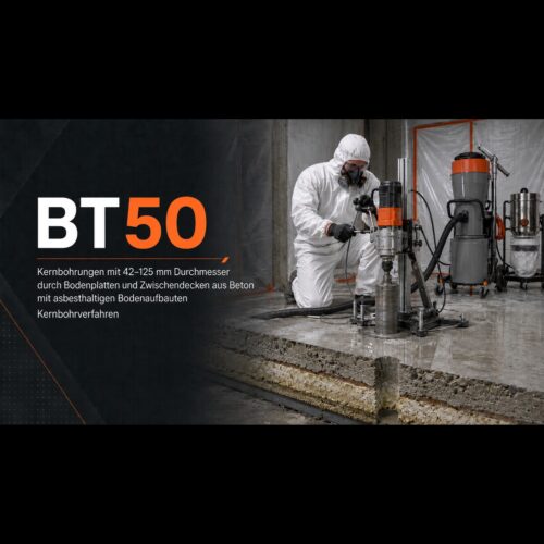 BT 50 Kernbohrverfahren emissionsarm