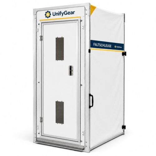 Faltschleuse UnifyGear – 1-Kammer für die Asbestsanierung